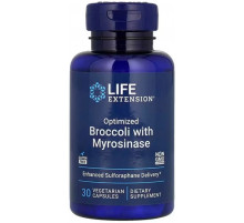 Брокколі з мірозиназою Life Extension Optimized Broccoli with Myrosinase 30 капс