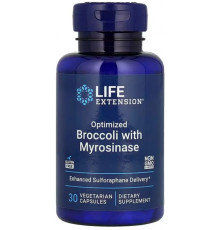 Брокколі з мірозиназою Life Extension Optimized Broccoli with Myrosinase 30 капс