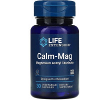 Магній ацетил-тауринат   Life Extension Calm-Mag 30 капс