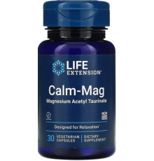 Магній ацетил-тауринат   Life Extension Calm-Mag 30 капс