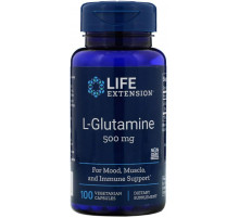 Глютамін 500 мг Life Extension L-Glutamine 100 капс