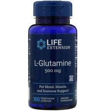 Глютамін 500 мг Life Extension L-Glutamine 100 капс