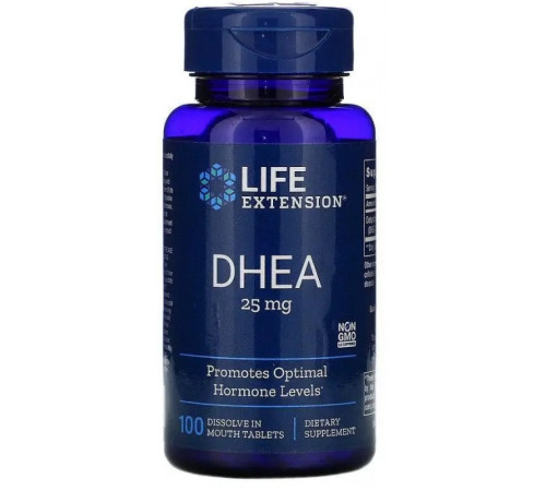 Дегідроепіандростерон Life Extension DHEA 25 мг 100 таб