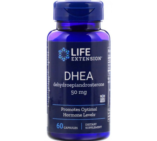 ДГЕА для жінок Life Extension DHEA 50 мг 60 капс