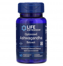 Ашваганда Life Extension Ashwagandha 60 капсул