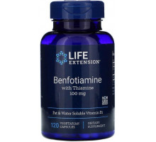 Бенфотіамін Life Extension Benfotiamine 100 мг 120 капсул