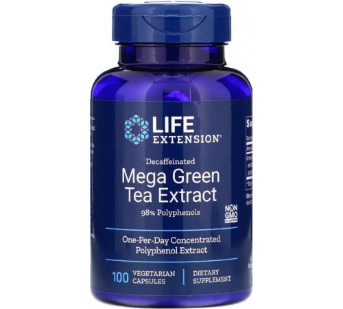 Зеленый чай экстракт Life Extension Green Tea  100 кап.