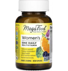 Вітаміни та мінерали для жінок Mega Food Women’s One Daily Multivitamin 30 таб