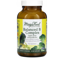 Комплекс вітамінів групи В MegaFood Balanced B Compleх 90 таблеток