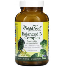 Комплекс вітамінів групи В MegaFood Balanced B Compleх 90 таблеток