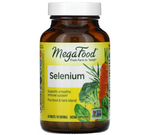 Селен MegaFood Selenium 60 таблеток