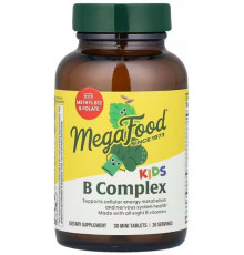 Комплекс вітамінів групи В для дітей MegaFood Kid's B Complex 30 таблеток