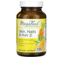 Витамины для волос, кожи и ногтей MegaFood Skin, Nails & Hair 2 60 таб