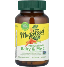 Вітаміни для вагітних 2 MegaFood Baby & Me 2 60 таб