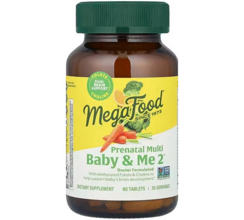 Витамины для беременных 2 MegaFood Baby & Me 2 60 таб