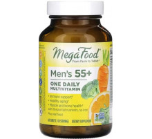 Витаминны для мужчин 55+ MegaFood Men Over Multivitamin & Mineral  Men Over 55 One Daily 60 таб