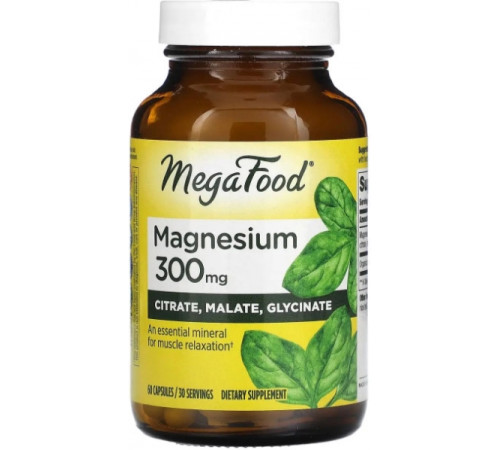 Магний MegaFood Magnesium 300 мг 60 кап