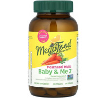 Мультивітаміни для жінок після пологів  MegaFood Baby & Me 2 120 таб