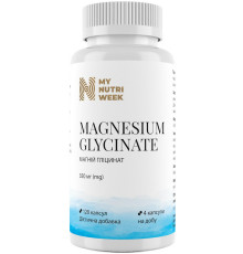 Магній гліцинат My Nutri Week Magnesium Glycinate 120 капс