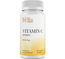 Витамин C (аскорбиновая кислота)  My Nutri Week Vitamin C 500 мг 100 капс