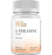 L-теанін амінокислота My Nutri Week L-Theanine 600 мг 60 капс примітка: