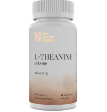 Теанін для нервової системи My Nutri Week L-Theanine 600 мг 100 капс