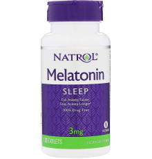 Мелатонін для сну Natrol  Melatonin 3 мг 120 таб.