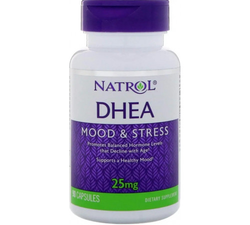 ДГЭА дегидроэпиандростерон Natrol DHEA 25 мг 90 капс
