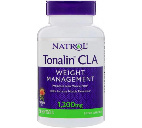 Конъюгированная линолевая кислота  Natrol Tonalin CLA 90 кап