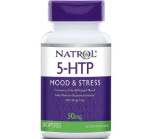 5-гідрокситриптофан Natrol 5-HTP 50 мг 30 капс