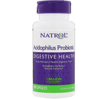 Пробиотики для пищеварения Natrol  Acidophilus Probiotic 100 капс