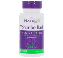 Йохімбе Natrol Yohimbe Bark 500 мг 90 капсул