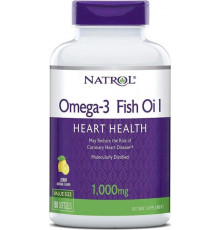 Риб'ячий жир у капсулах Natrol Omega-3 Fish Oil 1000 мг 150 капс лимон