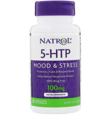 5-гідрокси L-триптофан Natrol 5-НТР 100 мг 30 капс