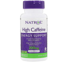 Кофеин Natrol Caffeine 200 мг 100 таб