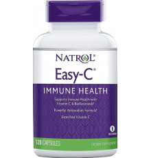 Вітамін C для імунітету Natrol Easy-C 500 мг 120 капс