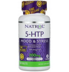5-гідрокси L-триптофан Natrol 5-HTP 200 мг 30 таблеток