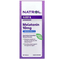 Мелатонін Melatonin Natrol 10 мг 60 таблеток