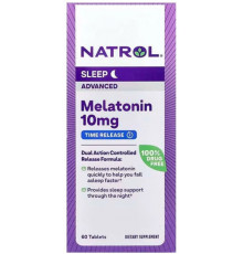 Мелатонін Melatonin Natrol 10 мг 60 таблеток