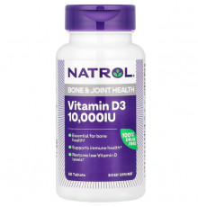 Вітамін D3  Natrol Vitamin D3 10,000 МО 60 таб
