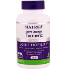 Куркума турмерік Natrol Turmeric 60 капс