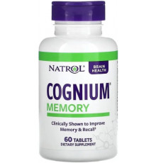 Когніум (для пам'яті) Natrol Cognium Memory 60 таб