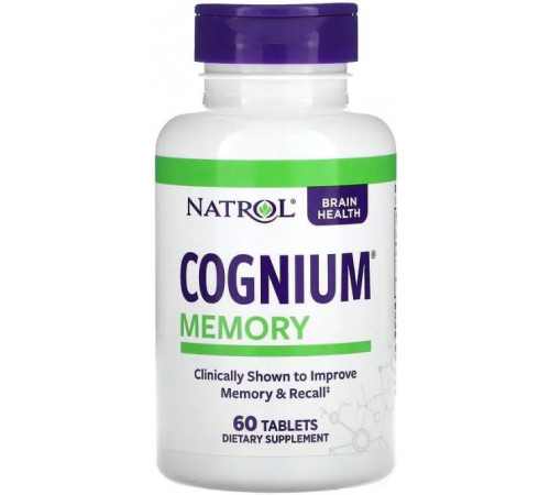 Когніум (для пам'яті) Natrol Cognium Memory 60 таб