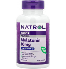 Мелатонін для покращення сну Natrol Melatonin Advance Sleep 10мг 100 таб