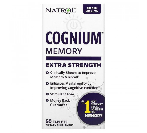 Когніум Natrol Cognium200 мг 60 таб