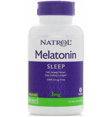 Мелатонін для покращення сну Natrol Melatonin 3 мг 240 таблеток