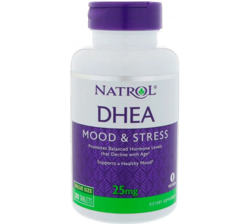 Дегидроэпиандростерон DHEA Natrol DHEA 25 мг 300 таб