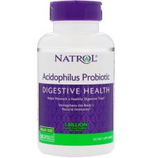Пробіотик для травлення Natrol Acidophilus 150 капс