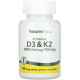 Вітамін Д3 і К2 Nature's Plus Vit D3/Vit K2 1000 МЕ/100 мкг 90 капс