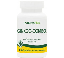 Гінкго Білоба комбо Nature's Plus Ginkgo-Combo 60 капс
